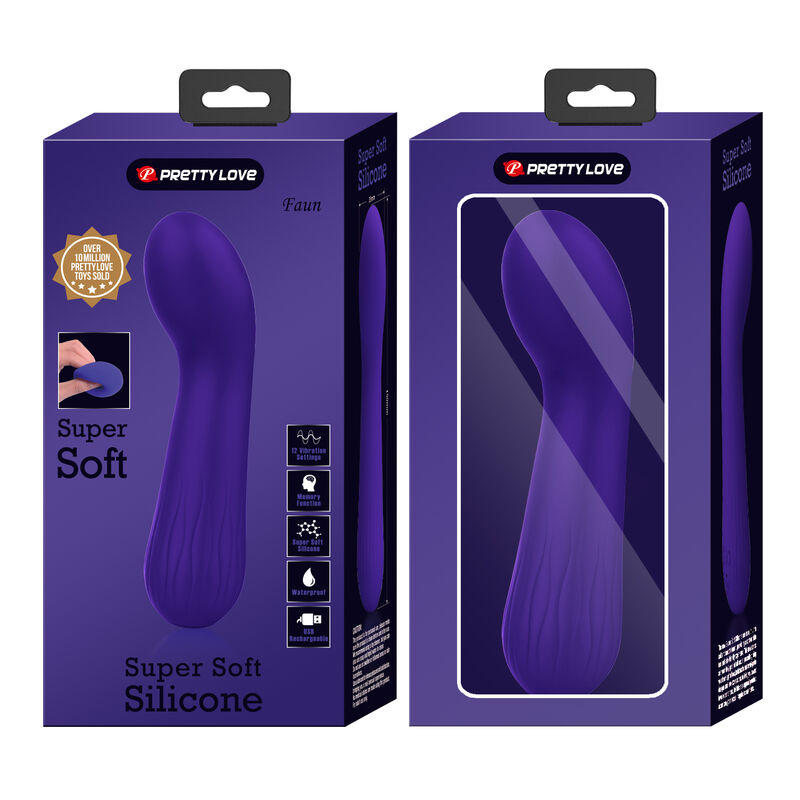PRETTY LOVE - VIBRADOR RECARGABLE FAUN MORADO