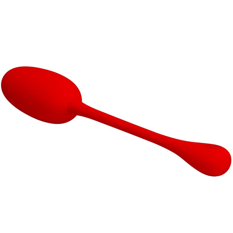 PRETTY LOVE - KNUCKER VERMELHO OVO VIBRATÓRIO RECARREGÁVEL