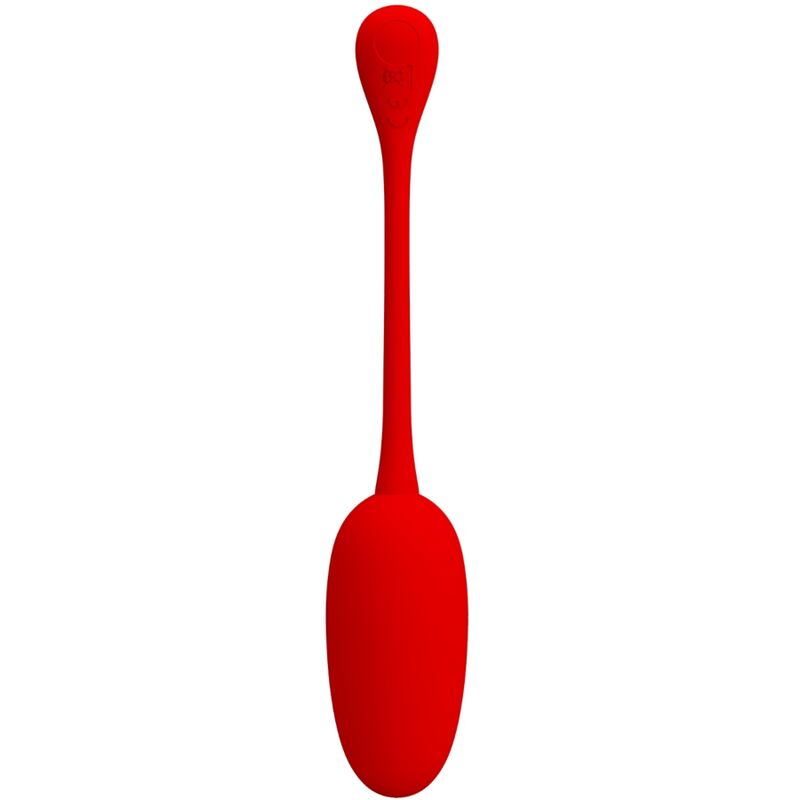 PRETTY LOVE - HUEVO VIBRADOR RECARGABLE KNUCKER ROJO