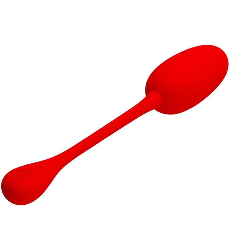 PRETTY LOVE - KNUCKER VERMELHO OVO VIBRATÓRIO RECARREGÁVEL