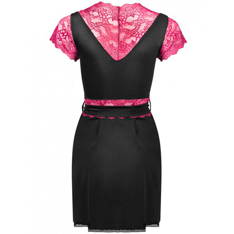 LIVCO CORSETTI FASHION - ROUPÃO KUMIKO LC 90428 + CALCINHA PRETO TAMANHO L/XL