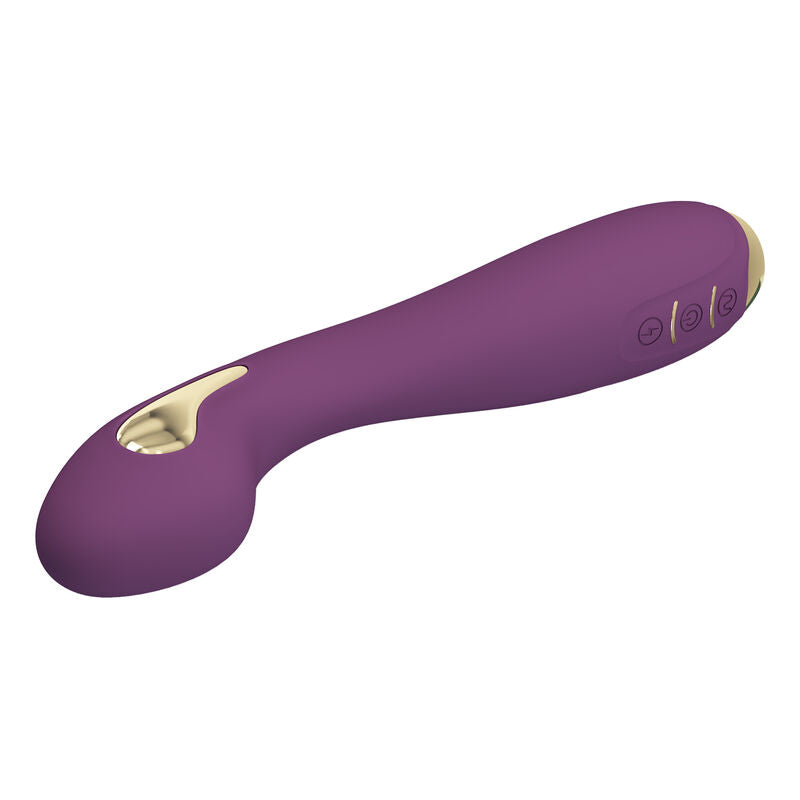 PRETTY LOVE - VIBRADOR ELECTROSHOCK HECTOR POR APP CONTROL MORADO