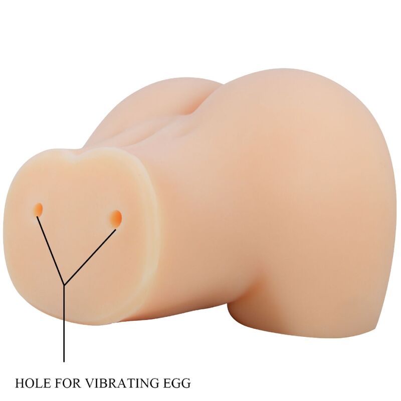 CRAZY BULL - VIBRADOR REALISTA DE VAGINA Y ANO MILA