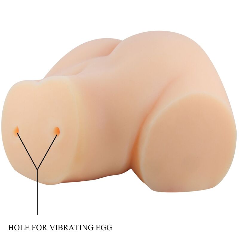 CRAZY BULL - VIBRADOR EMILIA COM VAGINA E ÂNUS REALISTAS