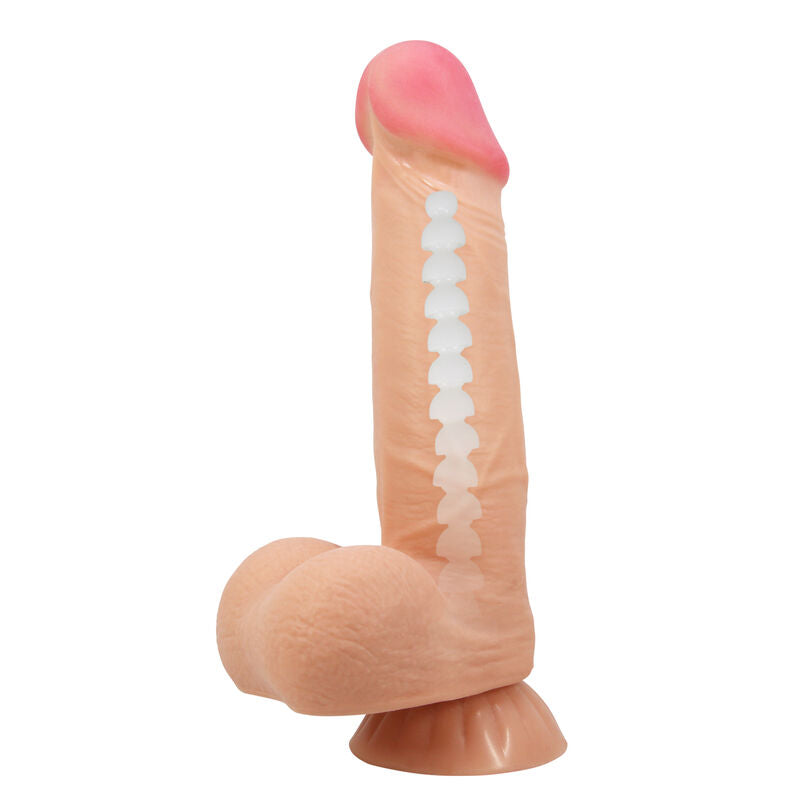 PRETTY LOVE - SÉRIE SLIDING SKIN - DILDO REALISTA COM VENTOSA DESLIZANTE - 21,8 CM