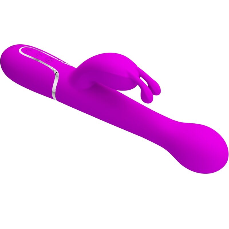 PRETTY LOVE - VIBRADOR DEJON RABBIT 3 EM 1 MULTIFUNCIONAL VIOLETA