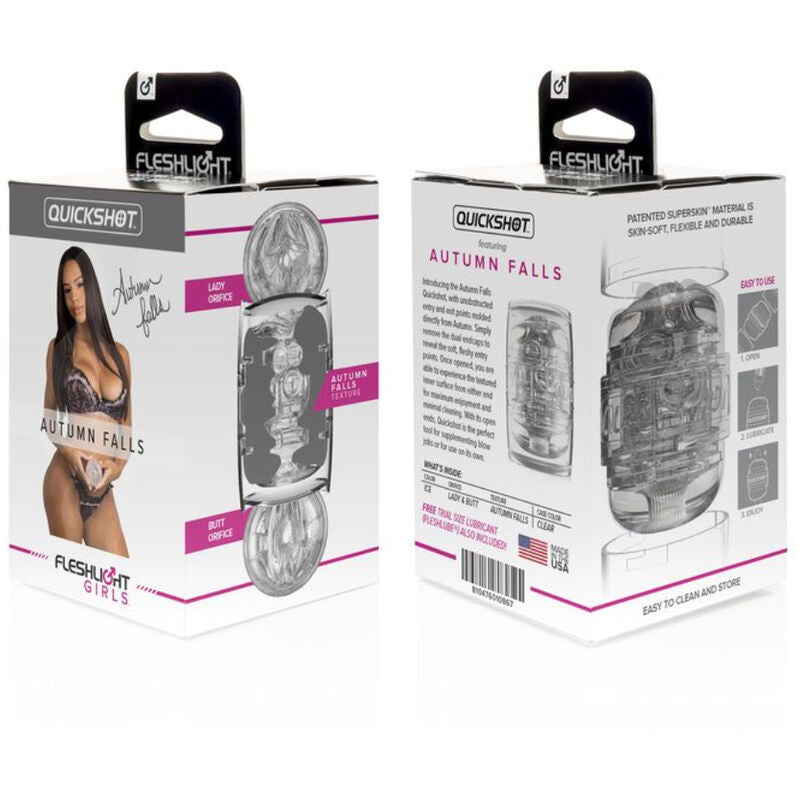 FLESHLIGHT - QUICKSHOT DUPLO MASTURBADOR AUTUMN FALLS