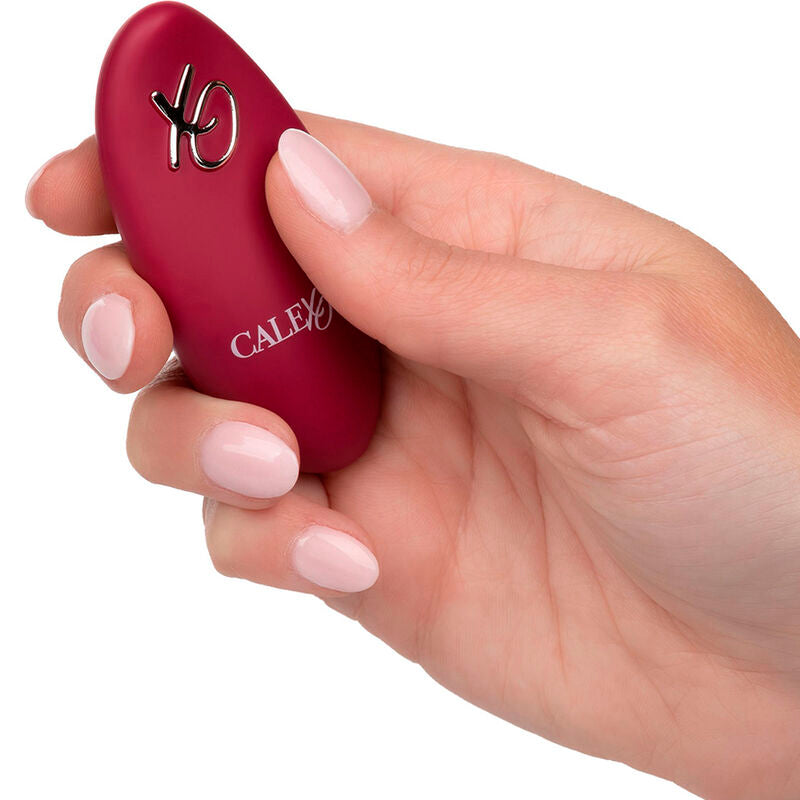 CALEXOTICS - MASSAGEADOR RIDER COM CONTROLO REMOTO E MOTOR DUPLO VERMELHO