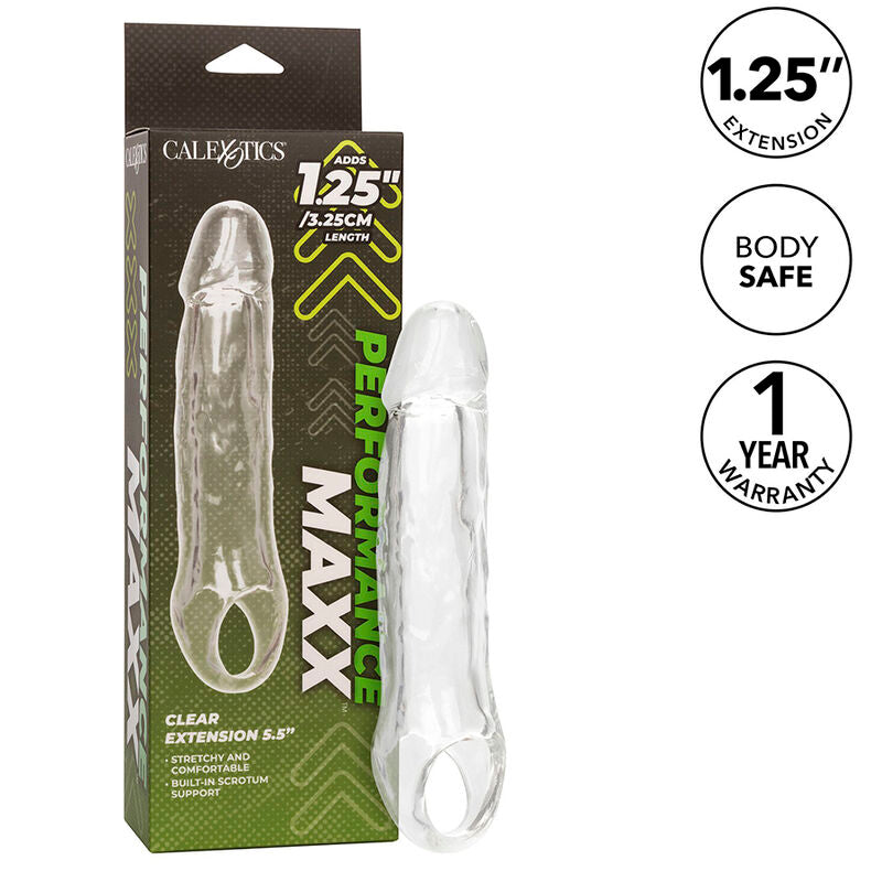 CALEXOTICS - EXTENSIÓN PERFORMANCE MAXX CLEAR 5,5 TRANSPARENTE