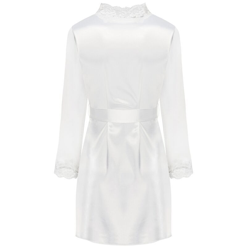 LIVCO CORSETTI FASHION - JACQUELINE LC 90249 DRESSING GOWN + SHIRT + PANTY ECRU L/XL