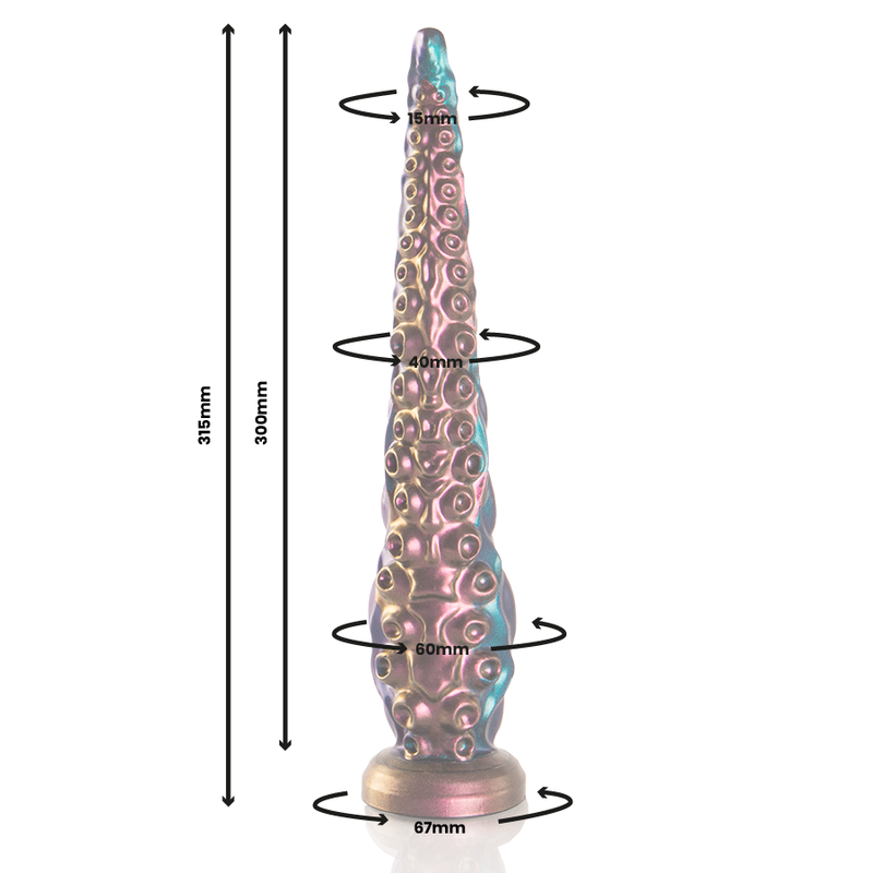 EPIC - CHARYBDIS FINE TENTACLE DILDO TAMANHO GRANDE