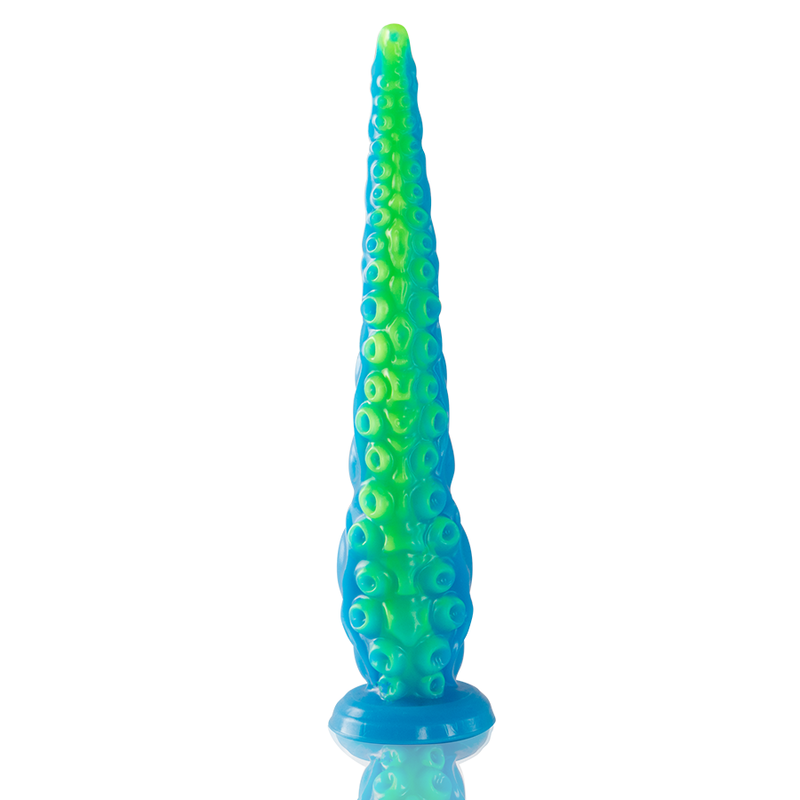 EPIC - SCYLLA DILDO FLUORESCENTE COM TENTÁCULOS FINOS TAMANHO GRANDE