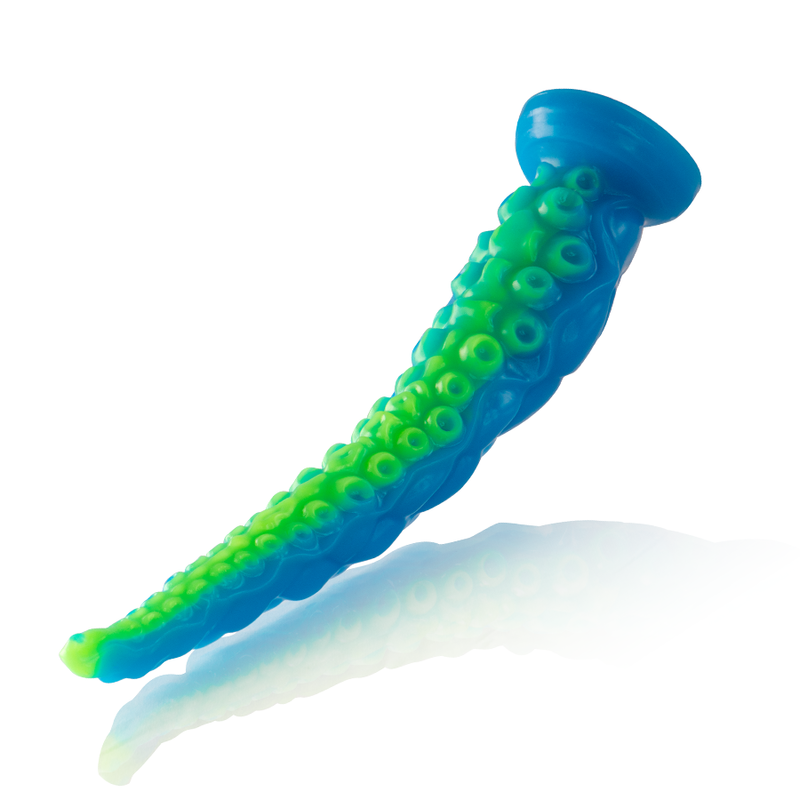 EPIC - SCYLLA DILDO FLUORESCENTE COM TENTÁCULOS FINOS - TAMANHO PEQUENO