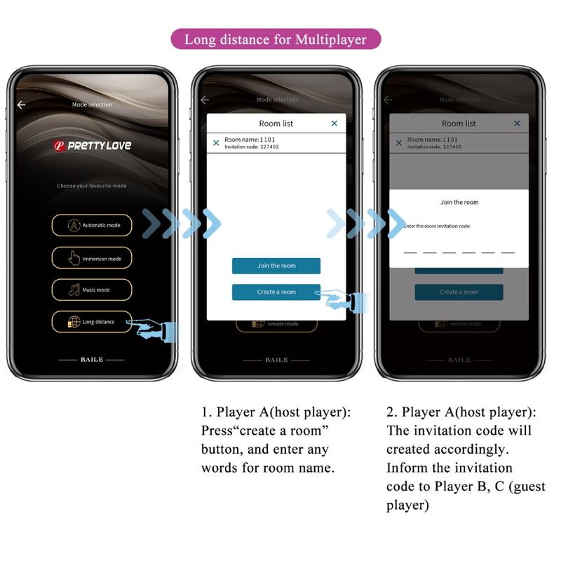 PRETTY LOVE - HUEVO VIBRADOR RECARGABLE CASPER MORADO