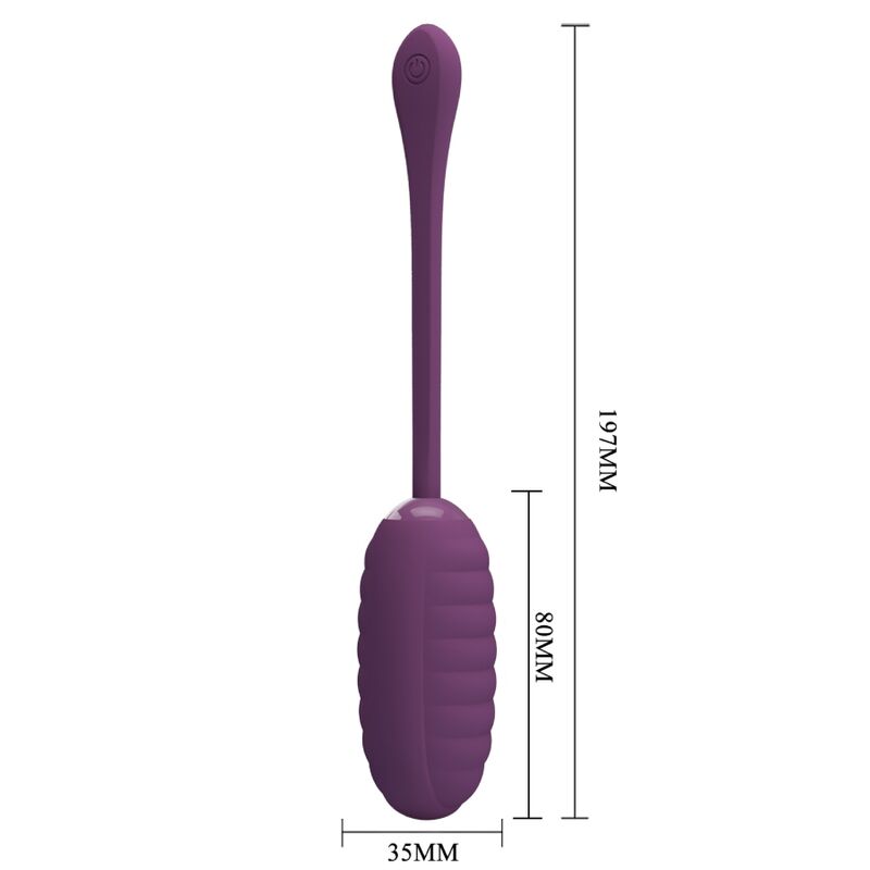 PRETTY LOVE - HUEVO VIBRADOR RECARGABLE CASPER MORADO