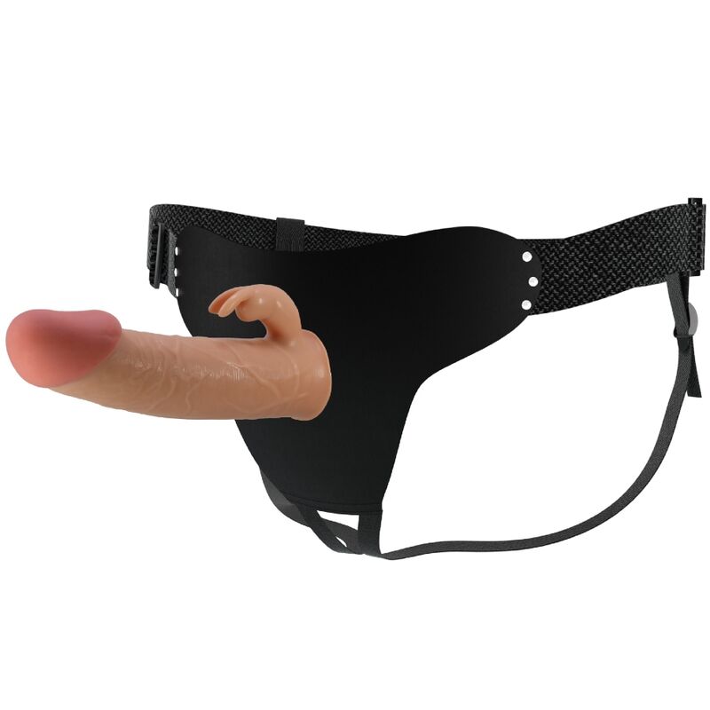 PRETTY LOVE - CALCINHA UNIVERSAL MAVIS HARNESS COM DILDO DE 19 CM NATURAL