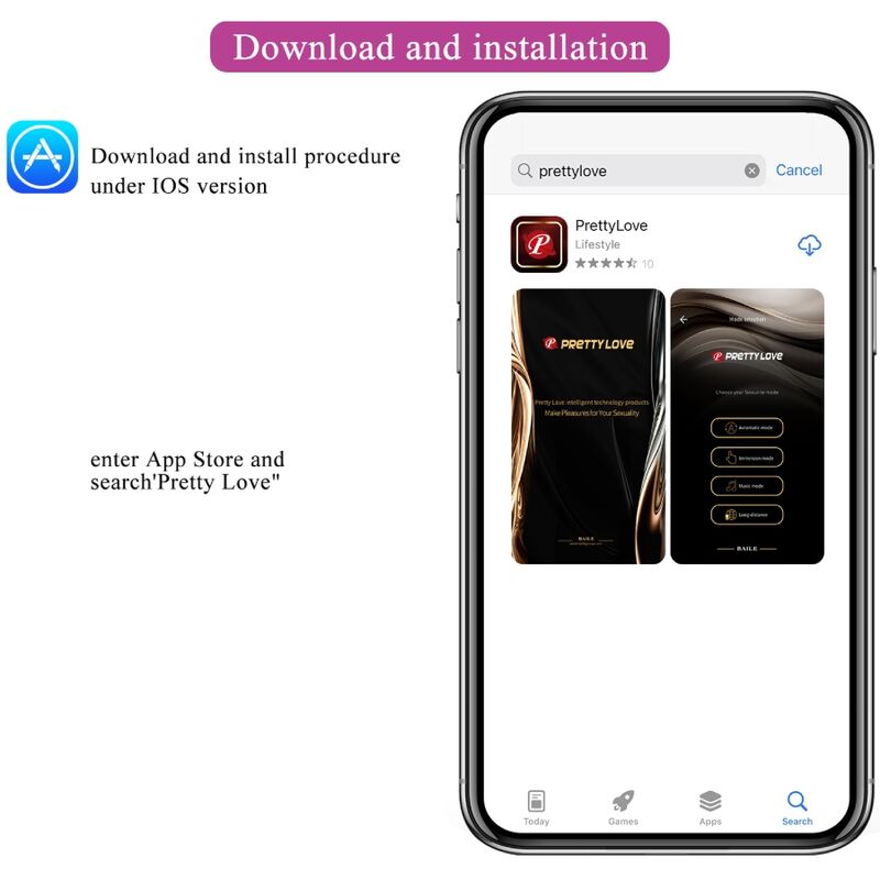 PRETTY LOVE - VIBRADOR RECARGABLE ETHAN LILA