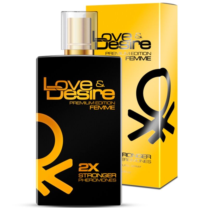 EURO1SEX - LOVE&DESIRE GOLD PERFUME PHEROMONES FOR HER 100 ML