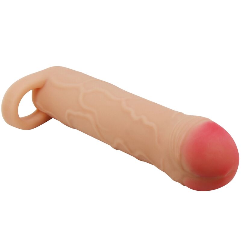 PRETTY LOVE - FUNDA PARA EXTENSOR DE PENE PARA JUANETE, COLOR CARNE