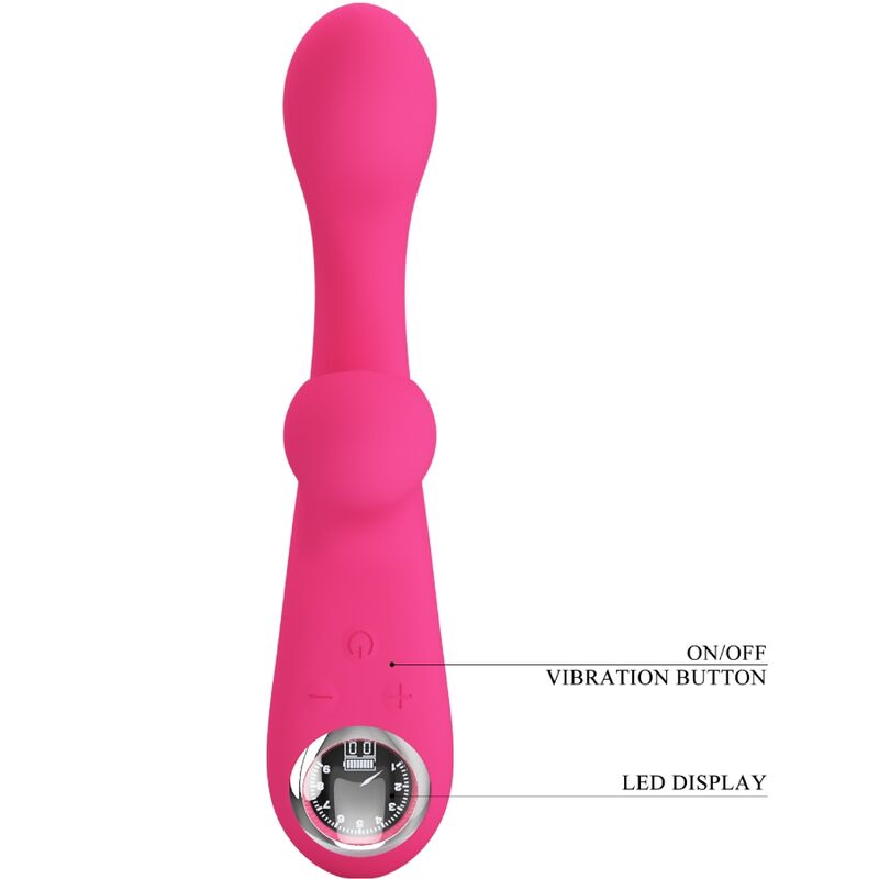 PRETTY LOVE - VIBRADOR ESTIMULADOR ROSA SKYLAR
