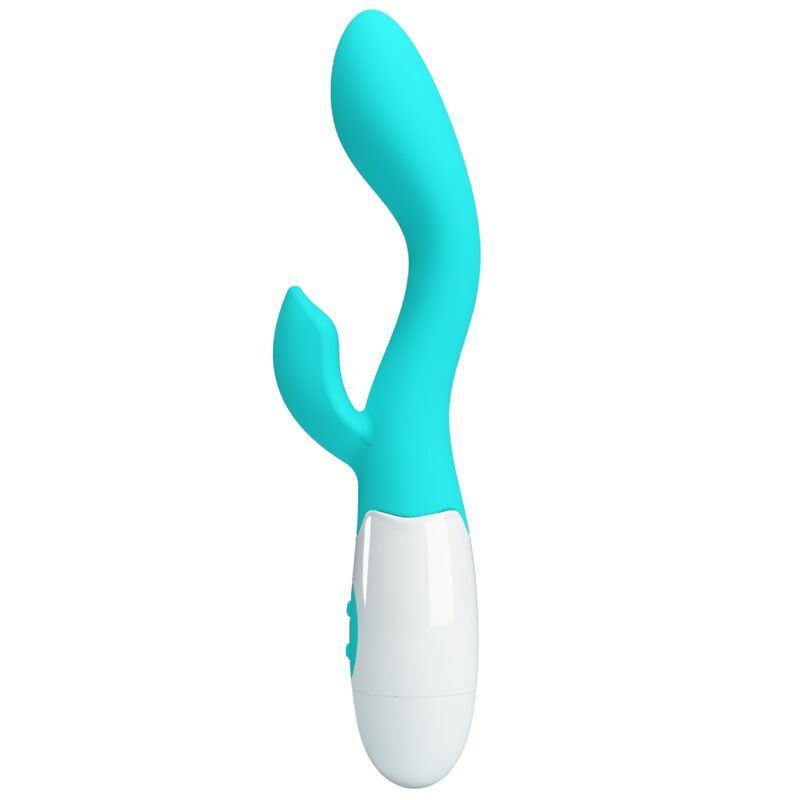 PRETTY LOVE - VIBRADOR DE PUNTO G BRILLANTE VERDE AGUA