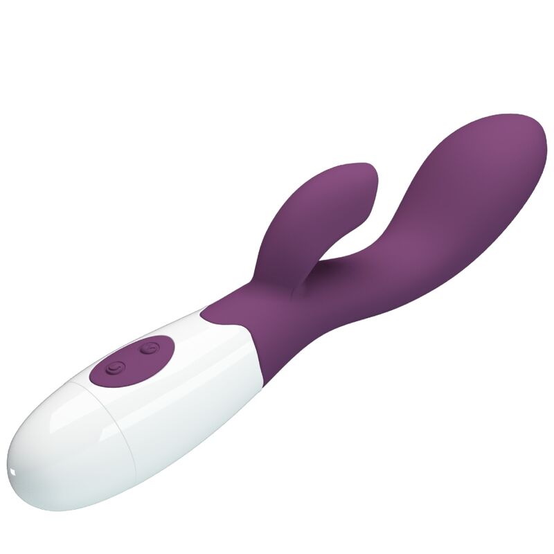 PRETTY LOVE - VIBRADOR PUNTO G BRILLANTE MORADO