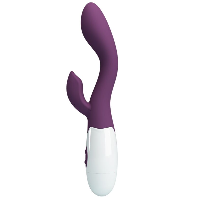 PRETTY LOVE - VIBRADOR PUNTO G BRILLANTE MORADO