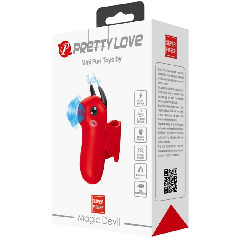 PRETTY LOVE - MINI JUGUETES DIVERTIDOS DE MAGIC DEVIL STIMULATOR