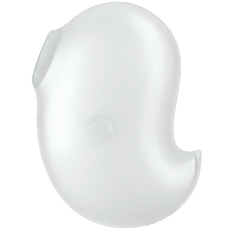 SATISFYER - CUTIE GHOST VIBRADOR DE APLICACIÓN BLANCO