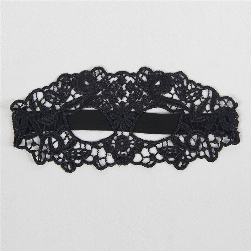 QUEEN LINGERIE - BLACK LACE MASK