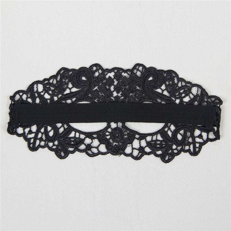 QUEEN LINGERIE - BLACK LACE MASK