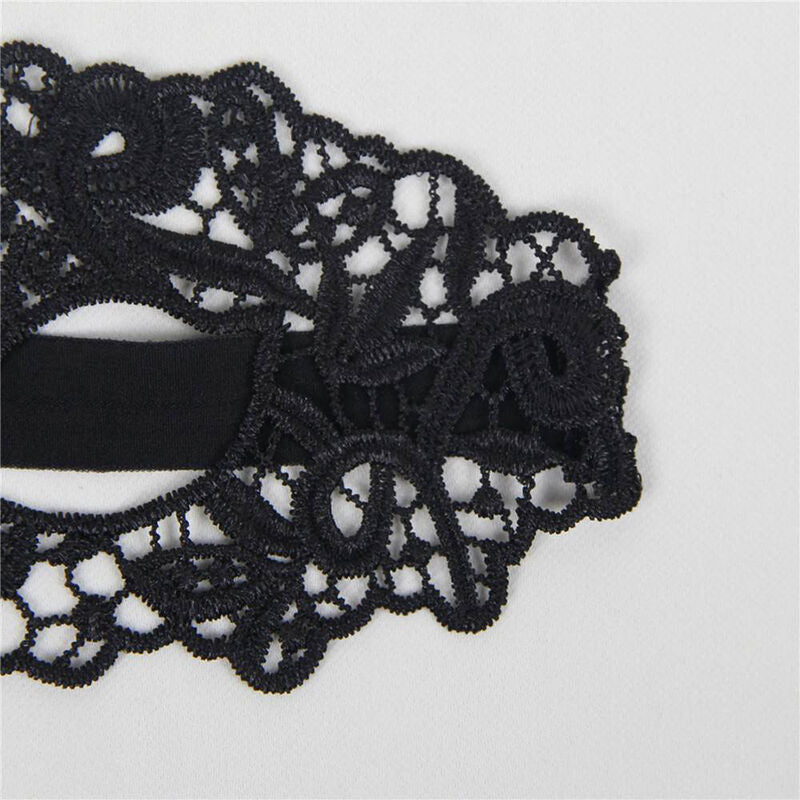 QUEEN LINGERIE - BLACK LACE MASK