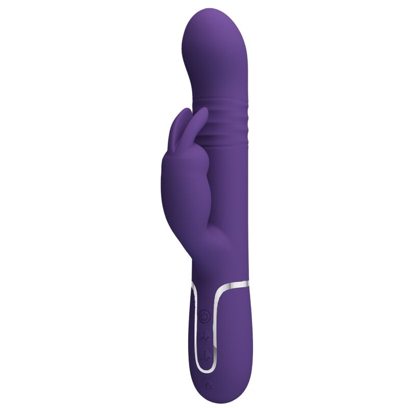 PRETTY LOVE - VIBRADOR COALE RABBIT 4 EN 1 MORADO