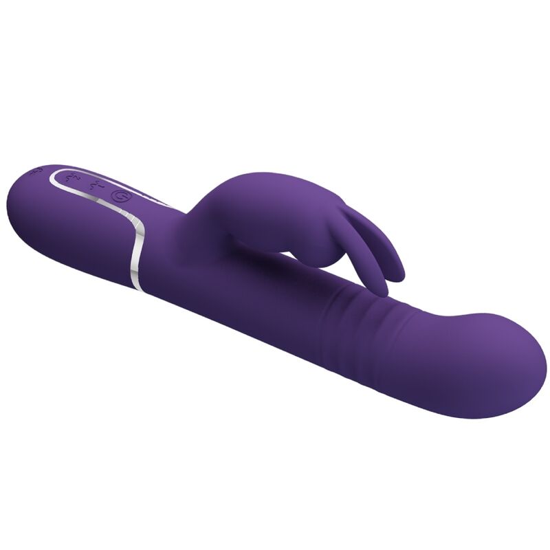 PRETTY LOVE - VIBRADOR COALE RABBIT 4 EN 1 MORADO