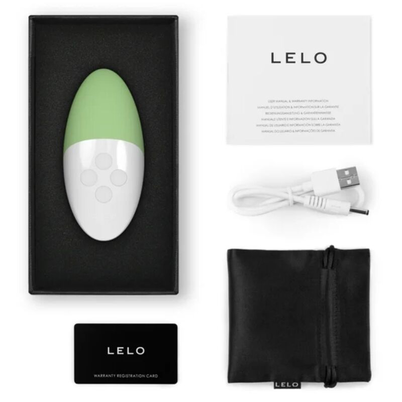 LELO - MASAJEADOR DE CLÍTORIS SIRI 3 CREMA PISTACHO
