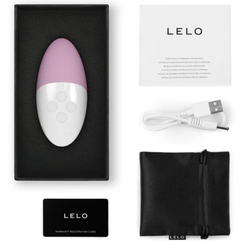 LELO - MASAJEADOR DE CLÍTORIS SIRI 3 ROSA SUAVE