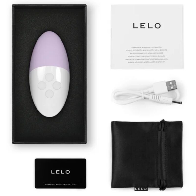 LELO - MASAJEADOR DE CLÍTORIS SIRI 3 CALM LAVANDA