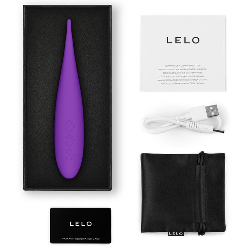 LELO - ESTIMULADOR DE CLITÓRIS ROXO DOT TRAVEL