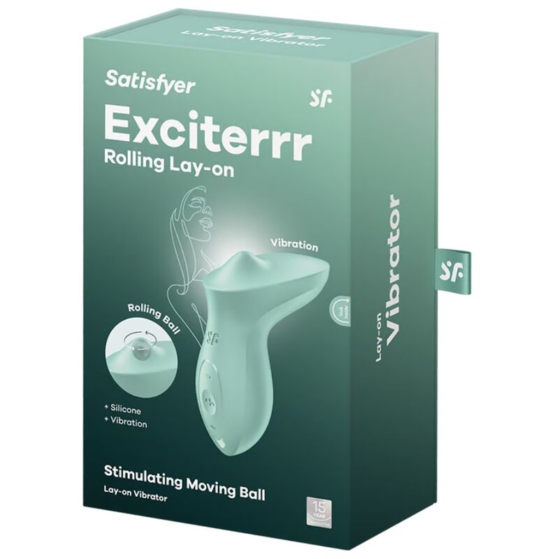 SATISFYER - EXCITERRR VIBRADOR DE MENTA PARA CLITORIS