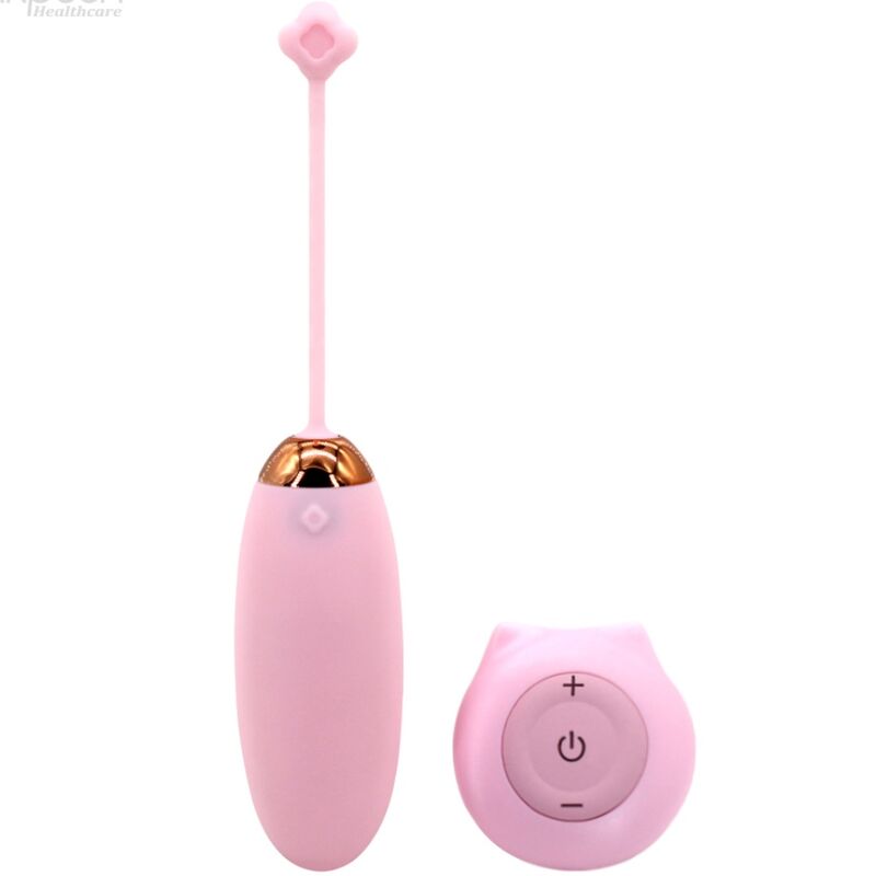 ARMONY - KITTY FUN EGG VIBRATOR COM CONTROLO REMOTO, 10 VIBRAÇÕES, ROSA