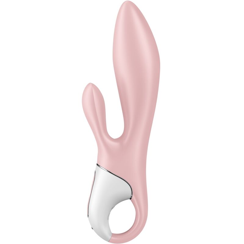 SATISFYER - BOMBA DE AR ​​COELHO 3 VIBRADOR INSUFLÁVEL EM FORMA DE COELHO ROSA