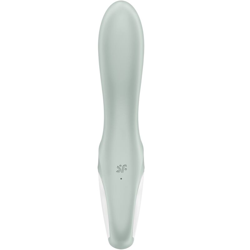 SATISFYER - BOMBA DE AR ​​BOOTY 3 VIBRADOR ANAL INSUFLÁVEL CINZA-VERDE
