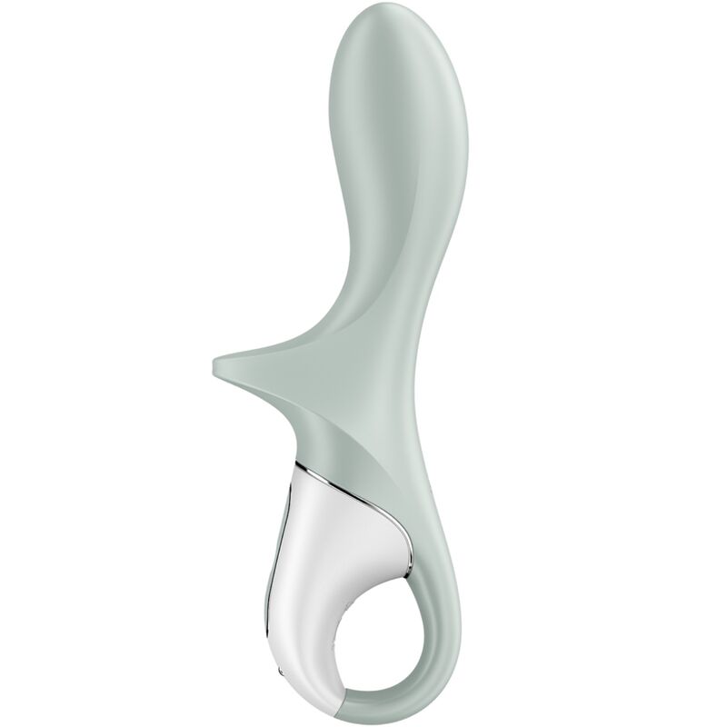 SATISFYER - BOMBA DE AR ​​BOOTY 3 VIBRADOR ANAL INSUFLÁVEL CINZA-VERDE