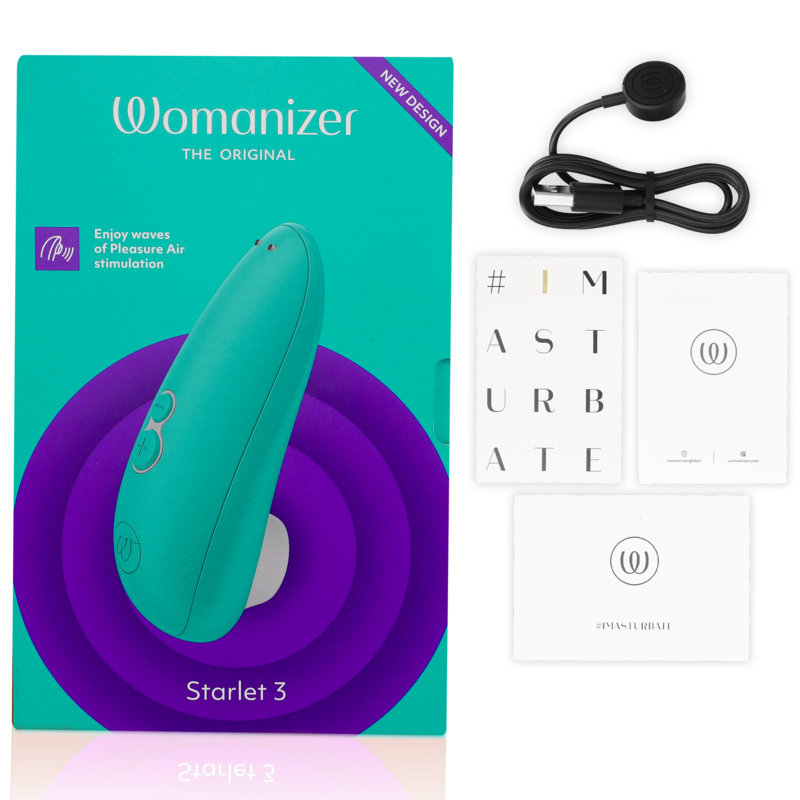 WOMANIZER - STARLET 3 ESTIMULADOR CLITORIAL TURQUESA
