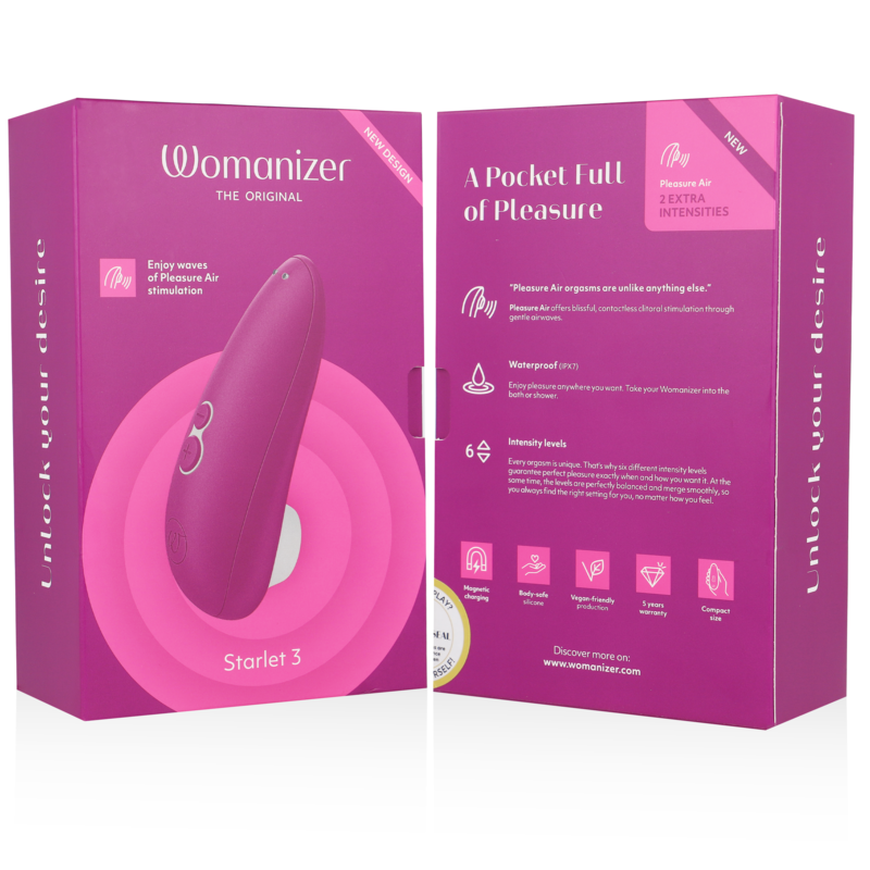 WOMANIZER - STARLET 3 ESTIMULADOR CLITORIAL VIOLET