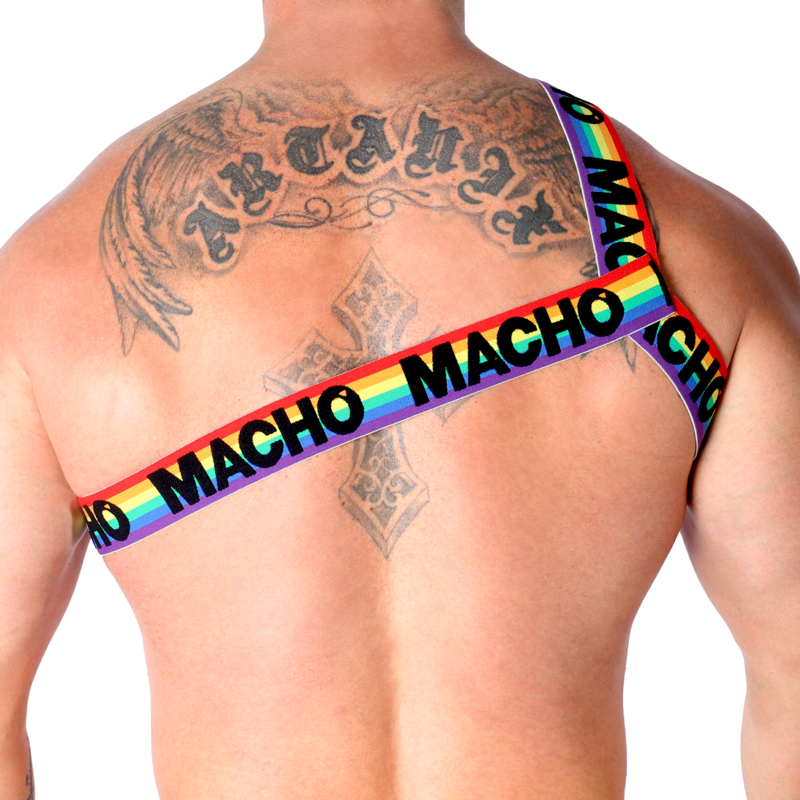 MACHO - ARNÉS ROMANO ORGULLO S/M