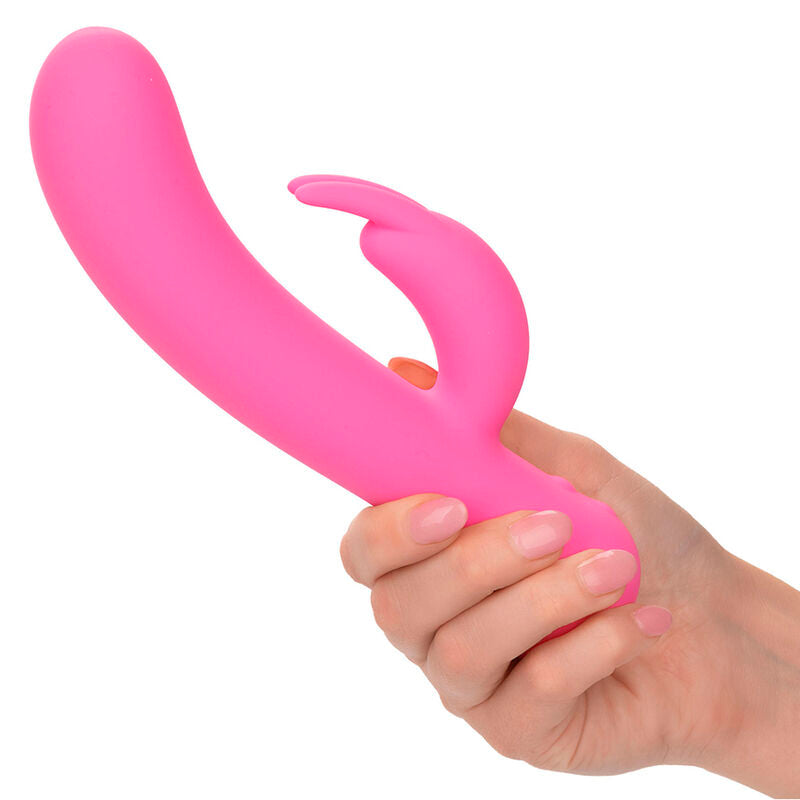 CALEXOTICS - VIBRADOR COELHO RECARREGÁVEL ROSA PARA PRIMEIRA UTILIZAÇÃO