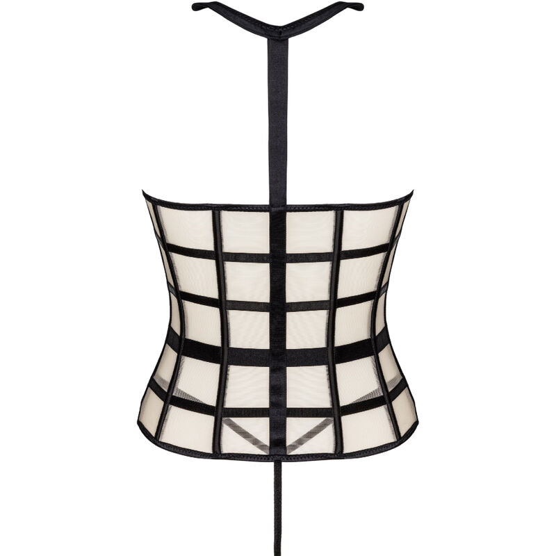 LIVCO CORSETTI FASHION - LAURA LC 20215 CORSET + THONG L/XL