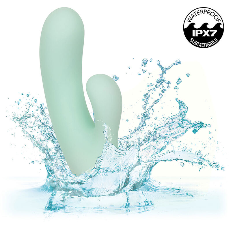 CALEXOTICS - PACIFICA FIJI VIBRADOR E ESTIMULADOR PONTO G 10 VIBRAÇÕES ÁGUA
