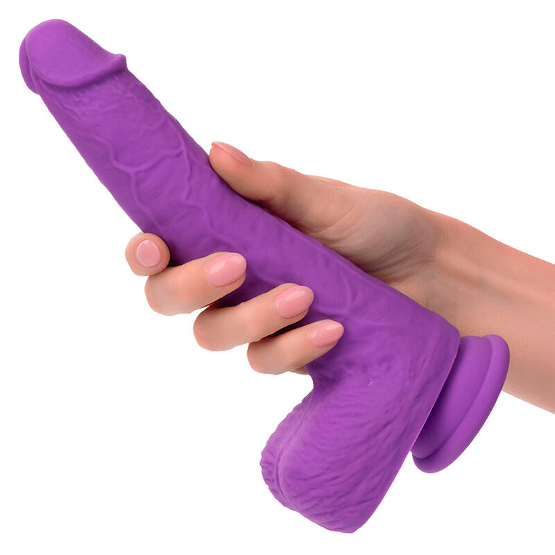 CALEXOTICS - ESTUDANTES VIBRADOR RECARREGÁVEL E ROTATIVO 10 VIBRAÇÕES ROXO